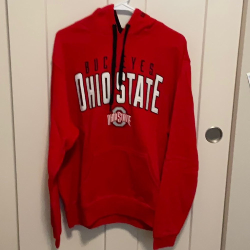 Varsity Red Ohio State Hoodie